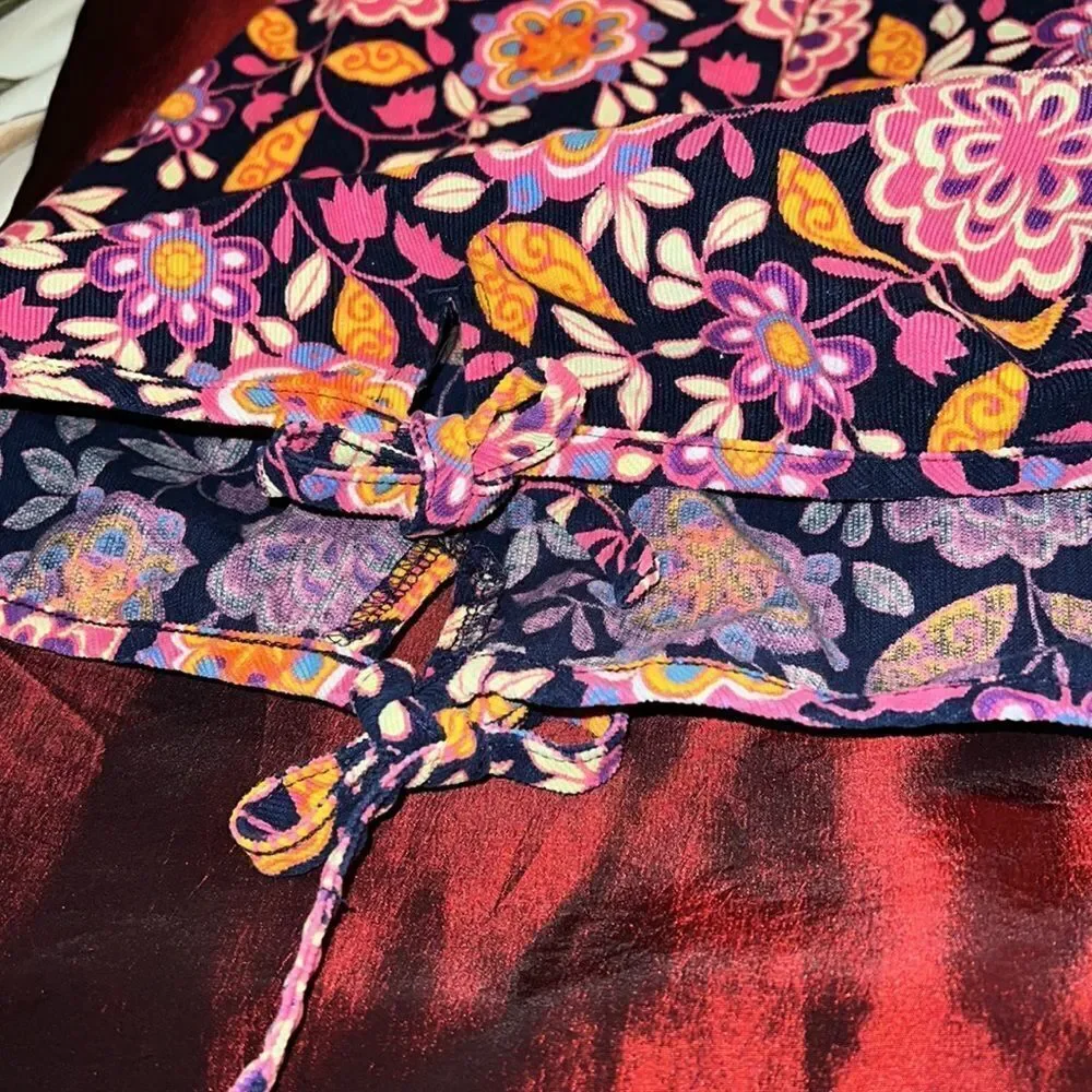 HANNA ANDERSSON girls corduroy autumn floral dress. Size 110 (5) - Picture 6 of 8